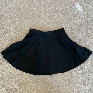 Skater skirt, black